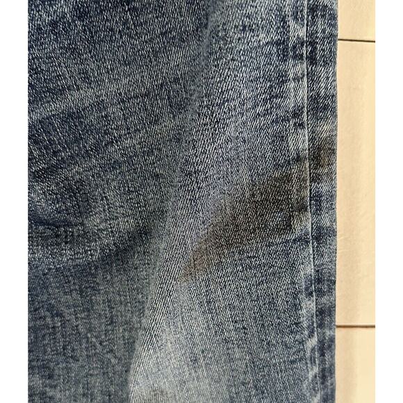 American Eagle Mens Jeans Bootcut 5 Pocket Distressed 10 In Rise 32 X 34 - Picture 12 of 12